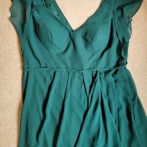 Davids bridal bridesmaid dress- Juniper